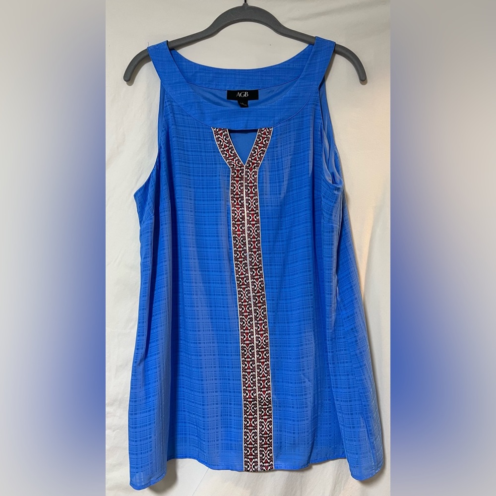 AGB brand sleeveless top-Size Large